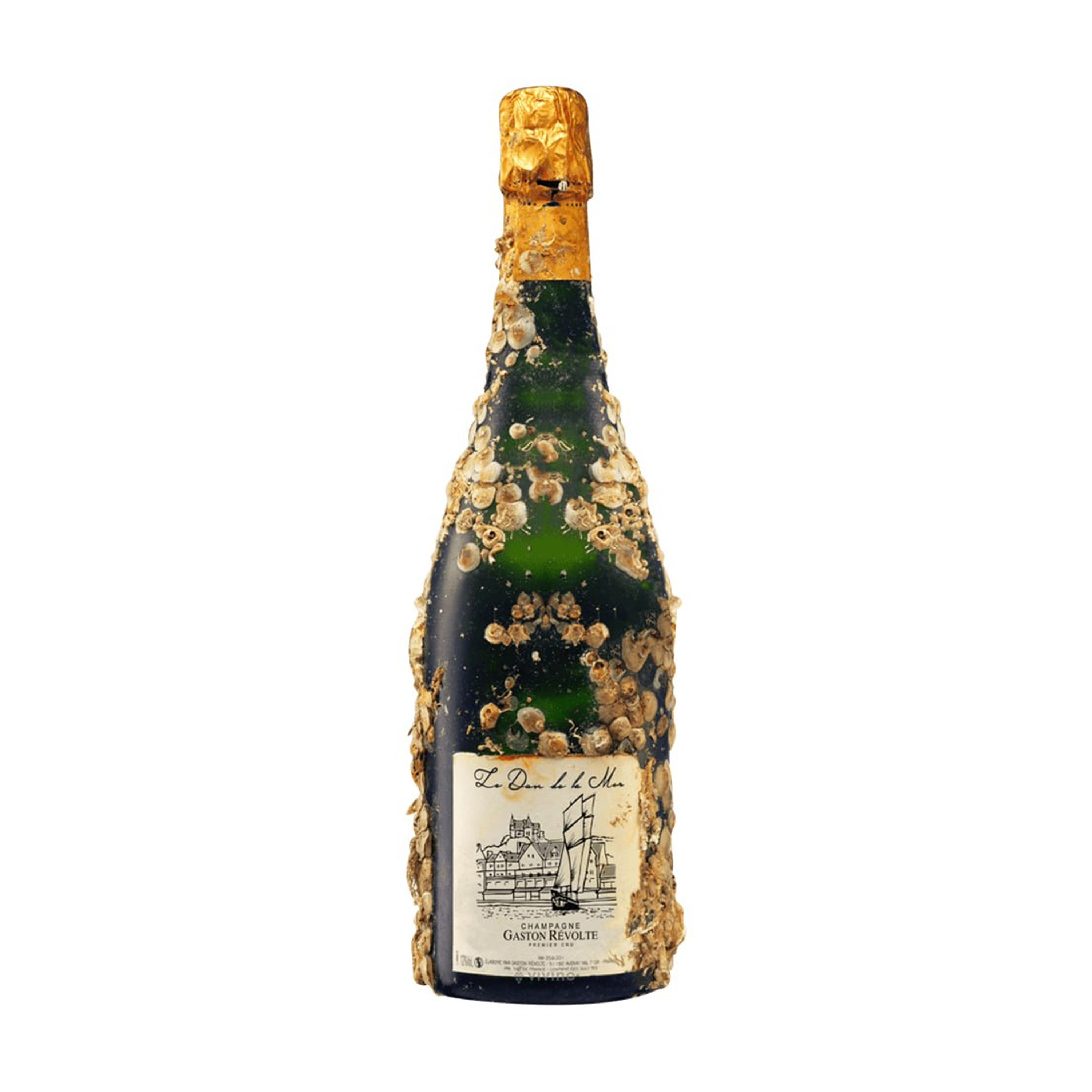 Champagne Gaston Revolte Le Don De La Mer Brut 1Er Cru