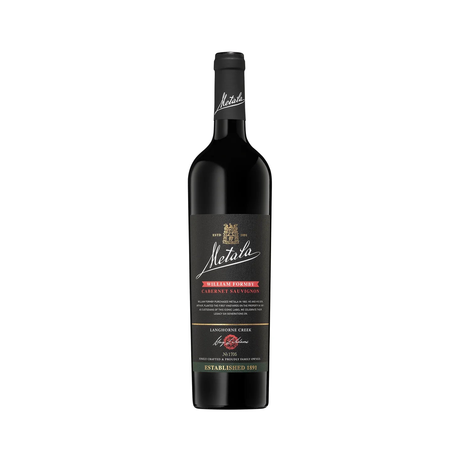 2018 Metala Langhorne Creek Black Label Cabernet Sauvignon